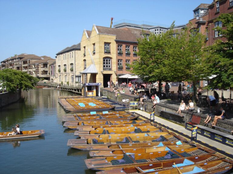 Quayside on the River Cam, Cambridge