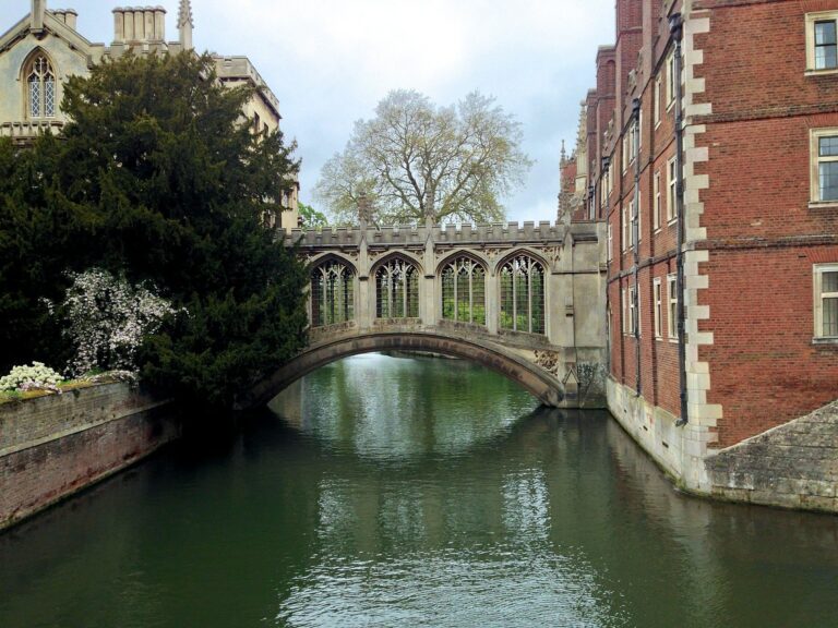 The Bridge of Sighs at St John's College, Cambridge