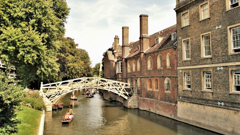 The Mathematical Bridge at Queens' College, Cambridge
